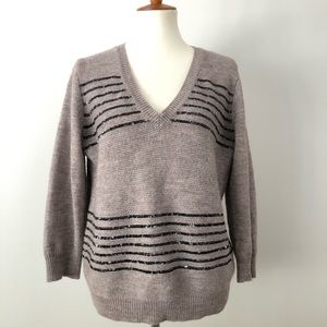 Vintage J. Crew Sequin Knit Sweater